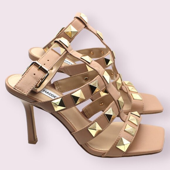 Steve Madden Womens Capri Leather Strappy Heels - Picture 3 of 8